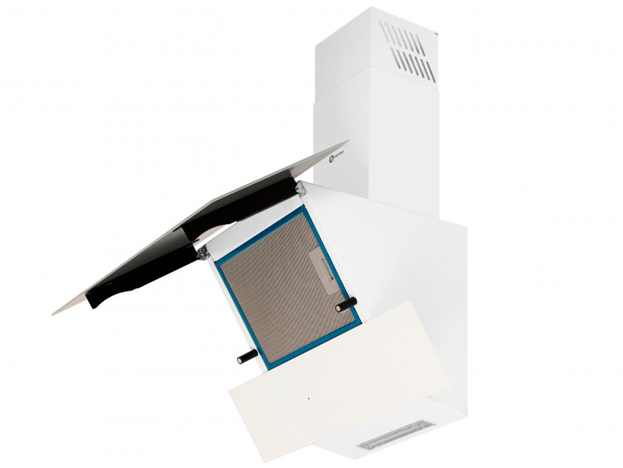 9145427 Вытяжка наклонная SCHTOFF ALBINA 60 белый/белый STDN-0004197 - Вид №2