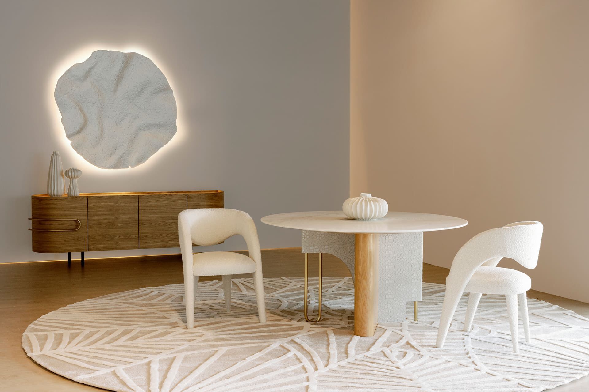 Бархатный стул с подлокотниками Greenapple Laurence ARCH-00052682 - Вид №7