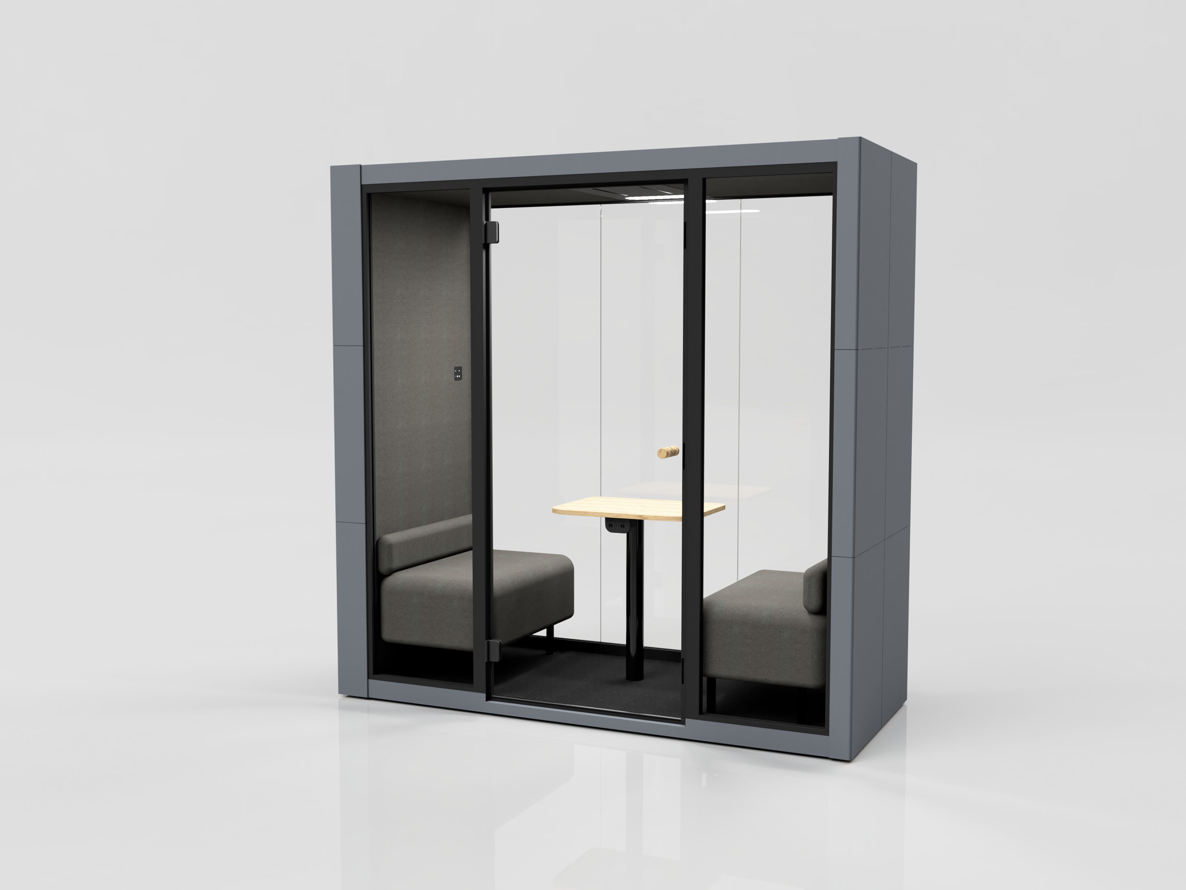 Многосторонняя акустическая офисная кабина со встроенным освещением SilentLab SPARK ARCH-00112784 - Вид №2