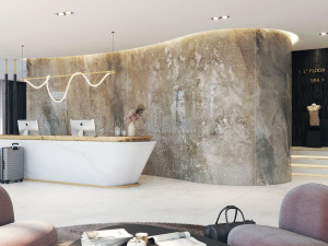 Декоративная панель из алюминия, стекла или ПММА