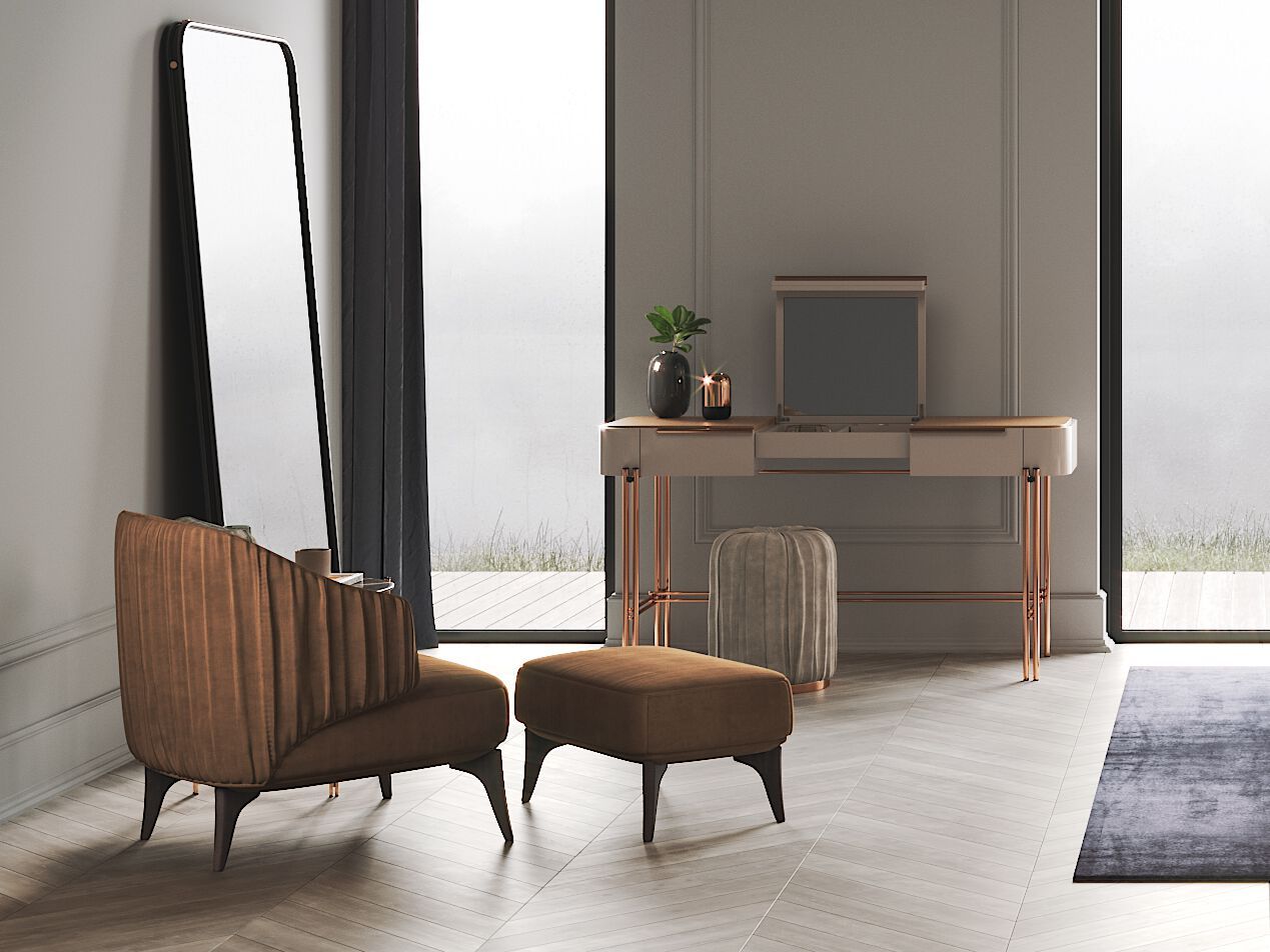 Деревянный туалетный столик PRADDY Natur ARCH-00058895 - Вид №2