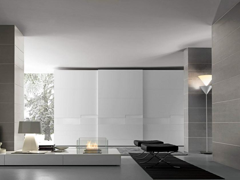 Presotto Модульный лакированный шкаф с раздвижными дверцами Tecnopolis sun-id-1394729 - Вид №3