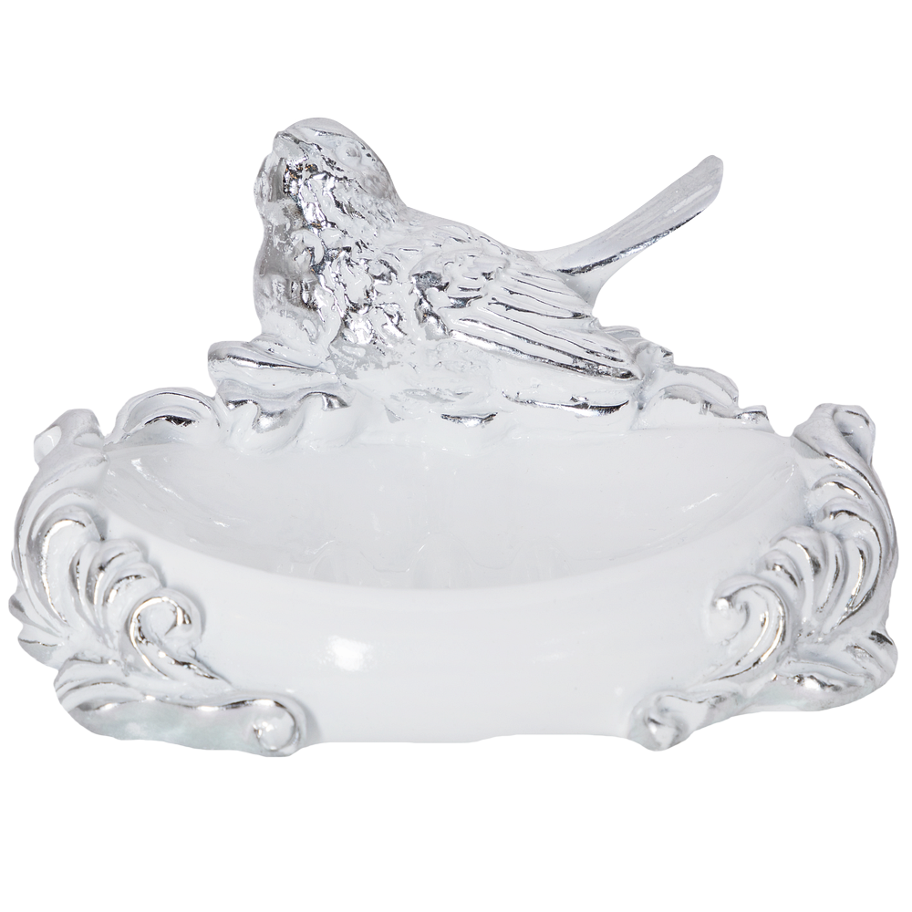 72029 Мыльница Птичка Терра Белый BOGACHO 4627196597273