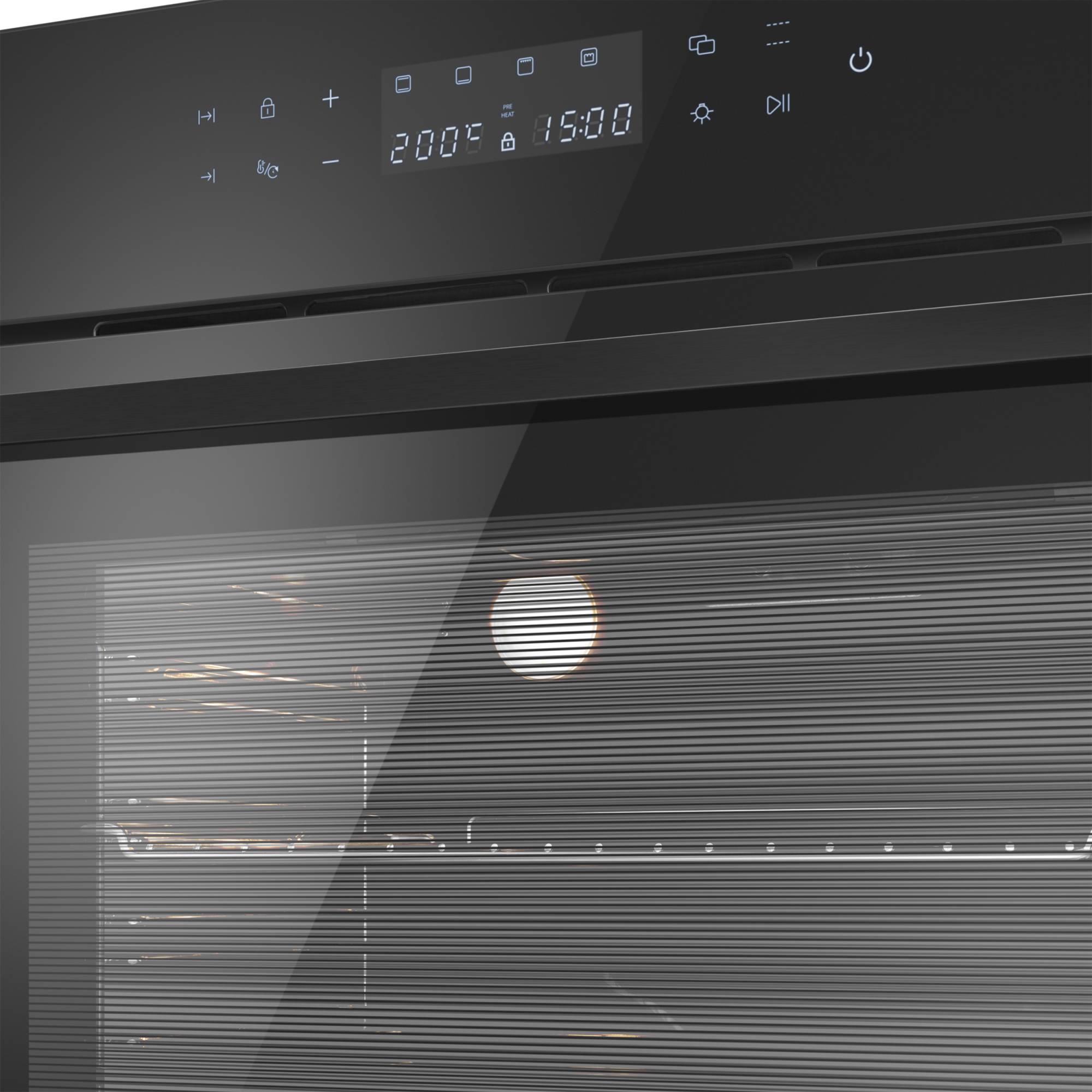 9202552 Электрический духовой шкаф Meferi MEO606BK ULTRA черный STDN-0138068 - Вид №13