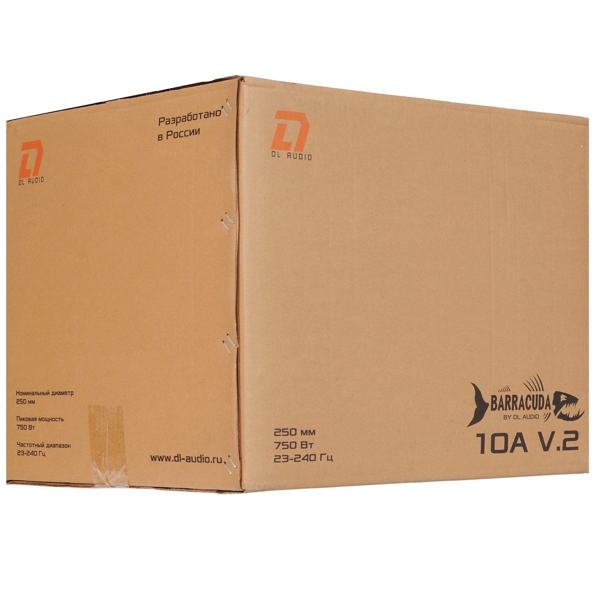 9285647 Автосабвуфер активный DL Audio Barracuda 10A V.2 STDN-0107379 - Вид №8