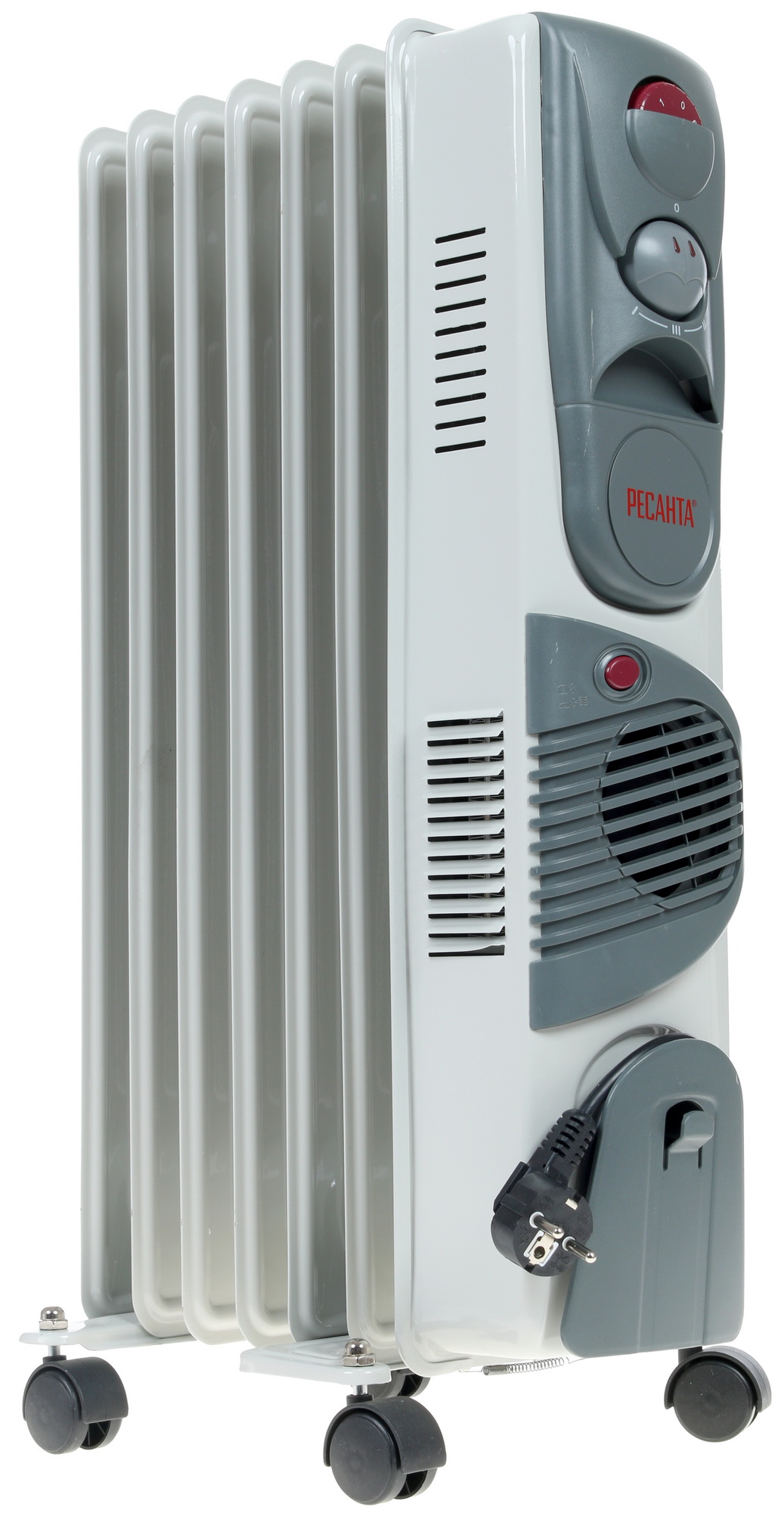 1076911 Масляный обогреватель Ресанта ОМ-7НВ белый STDN-0075311