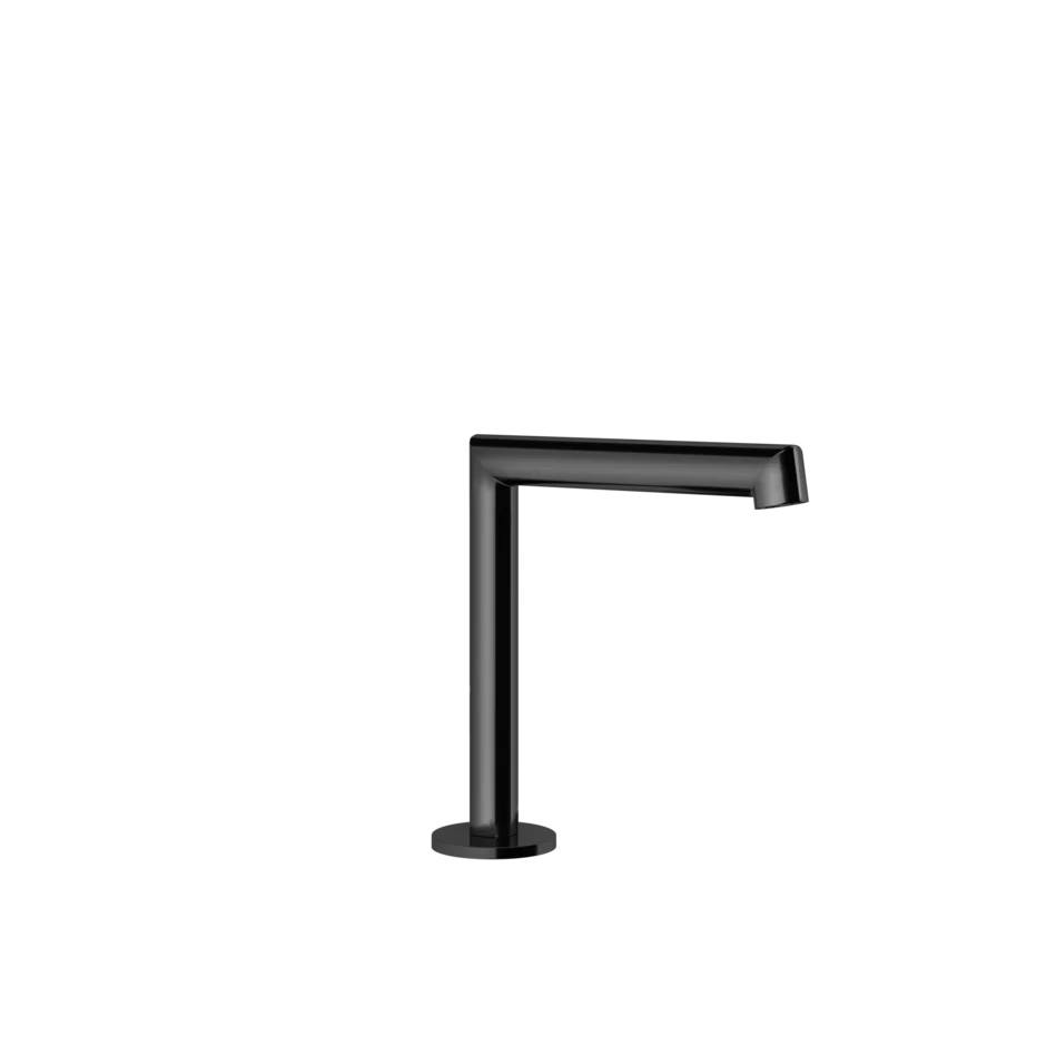 Носик для умывальника 63321 706 Gessi Anello ЧЕРНЫЙ МЕТАЛЛ PVD 63321706