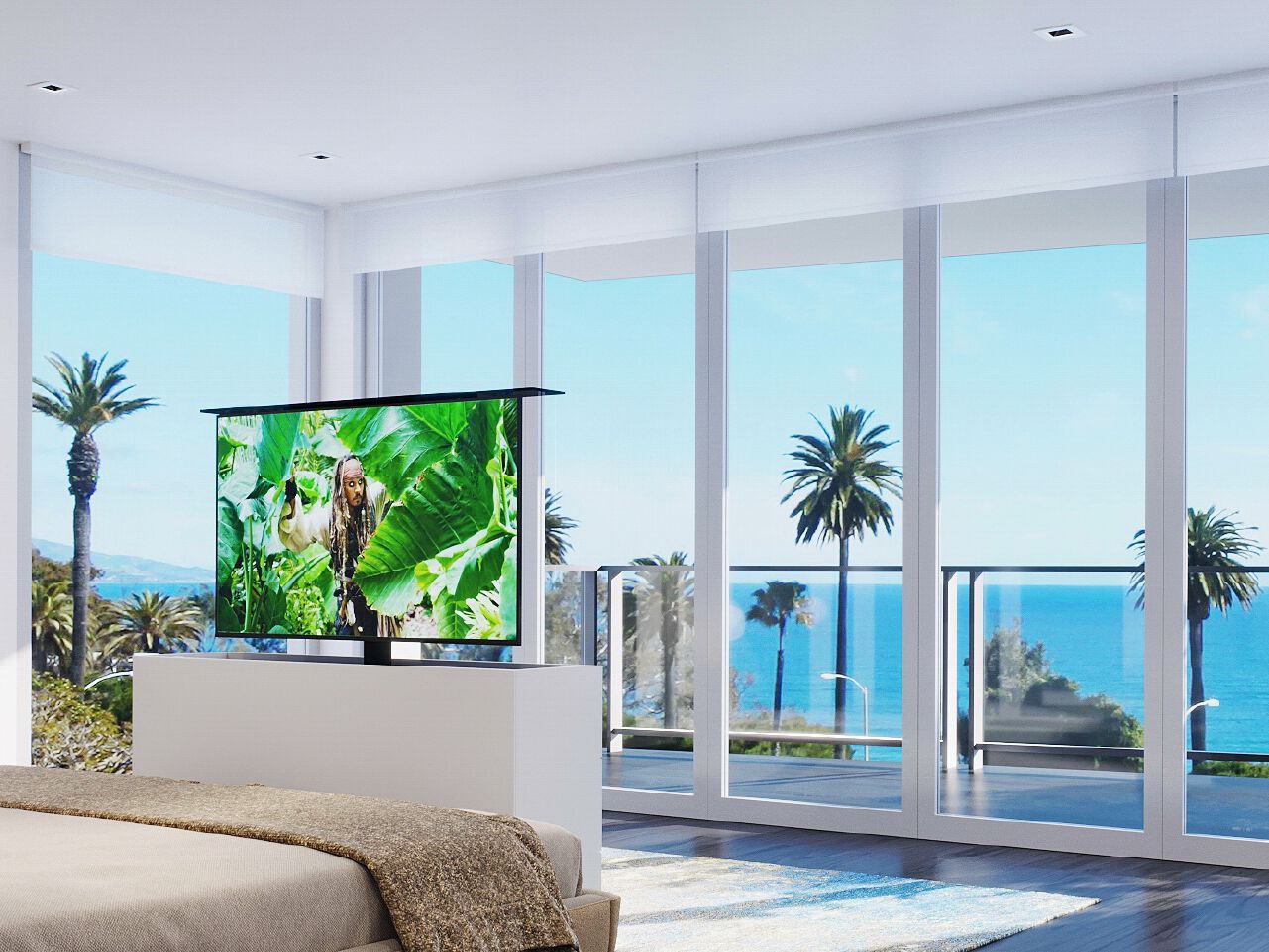 Моторизованная подставка для телевизора Maior ARCH-00004189 - Вид №2