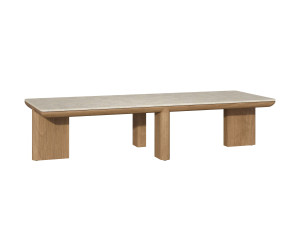 Прямоугольный стол из тикового дерева