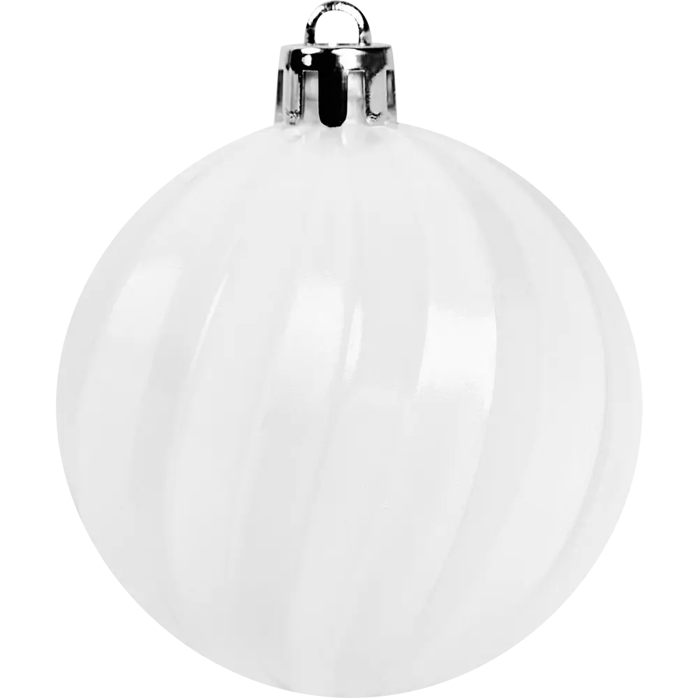 87036340 Набор новогодних шаров Christmas ø5-6 см цвет белый 25 шт. STLM-0956985 Santreyd  - Вид №18