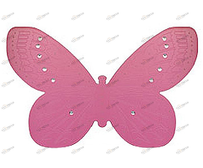 Панно детское настенное "Бабочка" МАНДАРИН ЗЕФИР 178696 Розовый Santreyd 