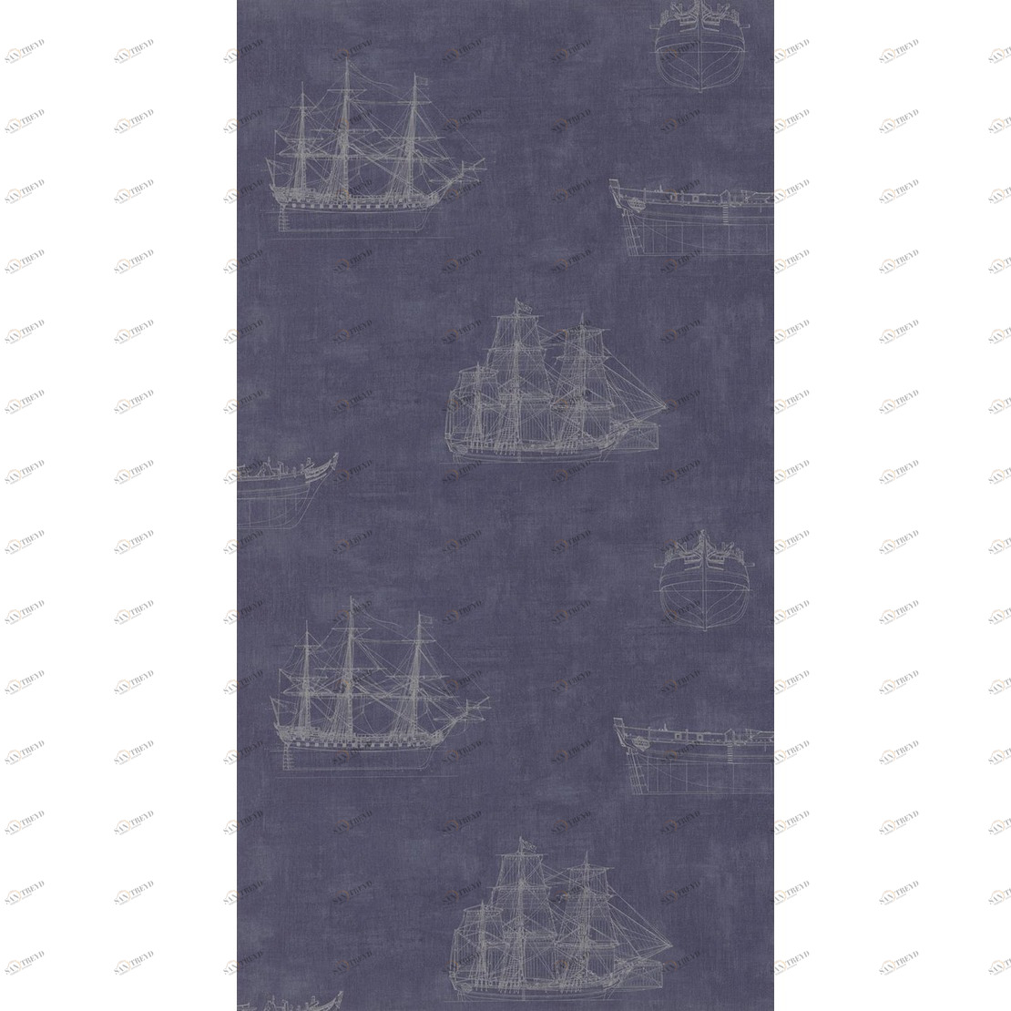 Рулон обоев BALTIC BTI29266504. Основа нетканый винил Casadeco