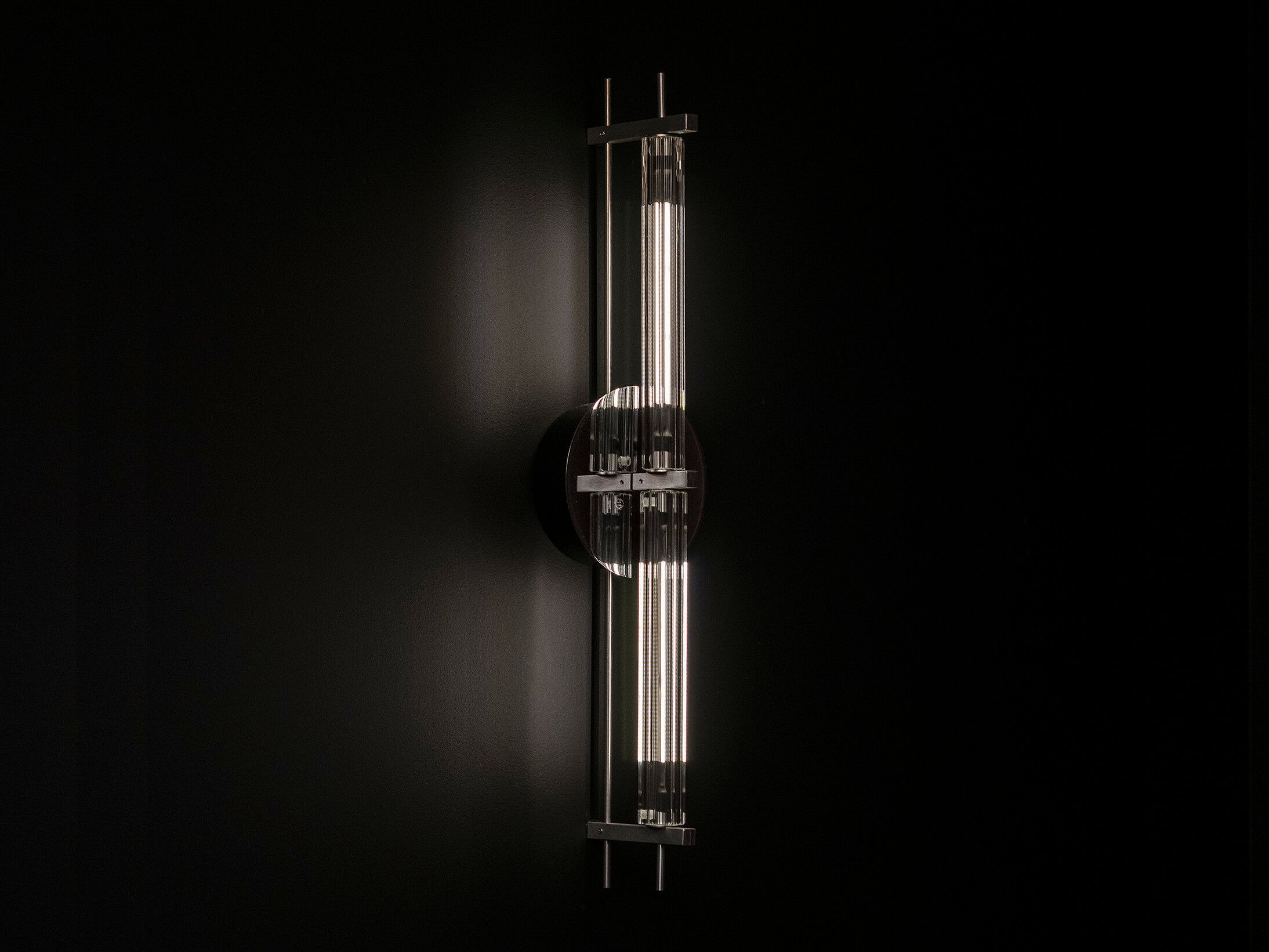 Стеклянный настенный светильник Quasar сетка ARCH-00014872