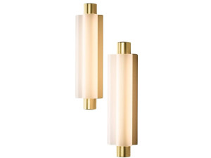 Стеклянный светодиодный настенный светильник