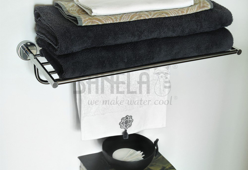62370 Нержавеющая полка для полотенец, глянцевая поверхность SANELA  - Вид №1