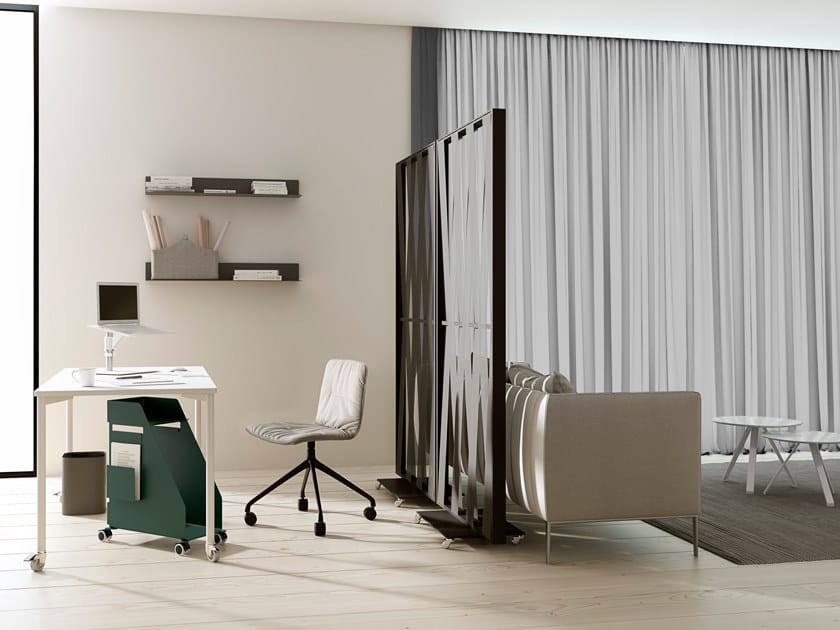 Отдельно стоящая офисная перегородка из синтетического волокна Systemtronic MALVA ARCH-00149271 - Вид №2