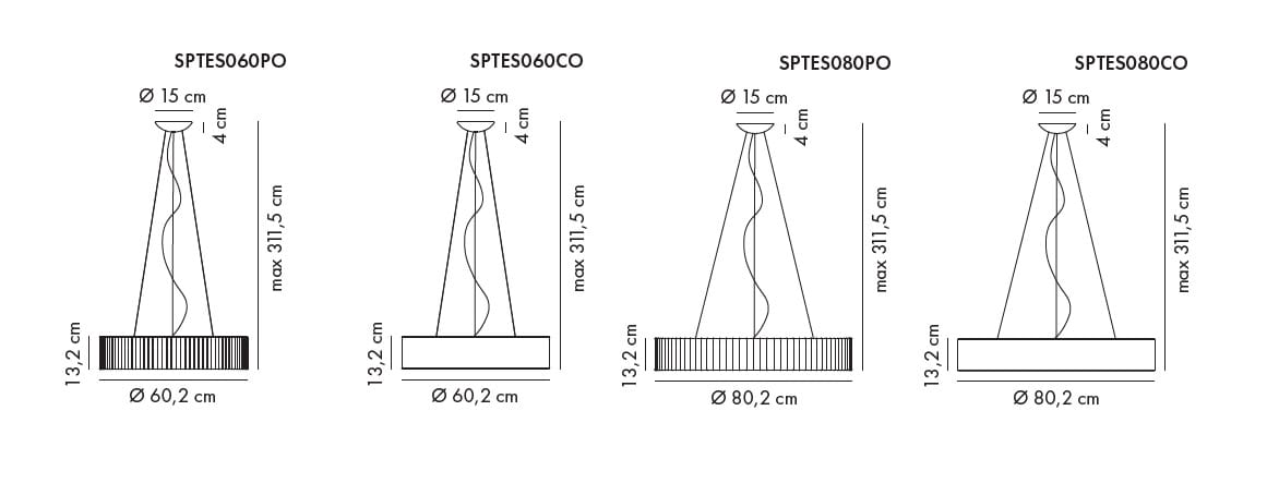 Светодиодный подвесной светильник AXOLIGHT Tessy ARCH-00032704 - Вид №2