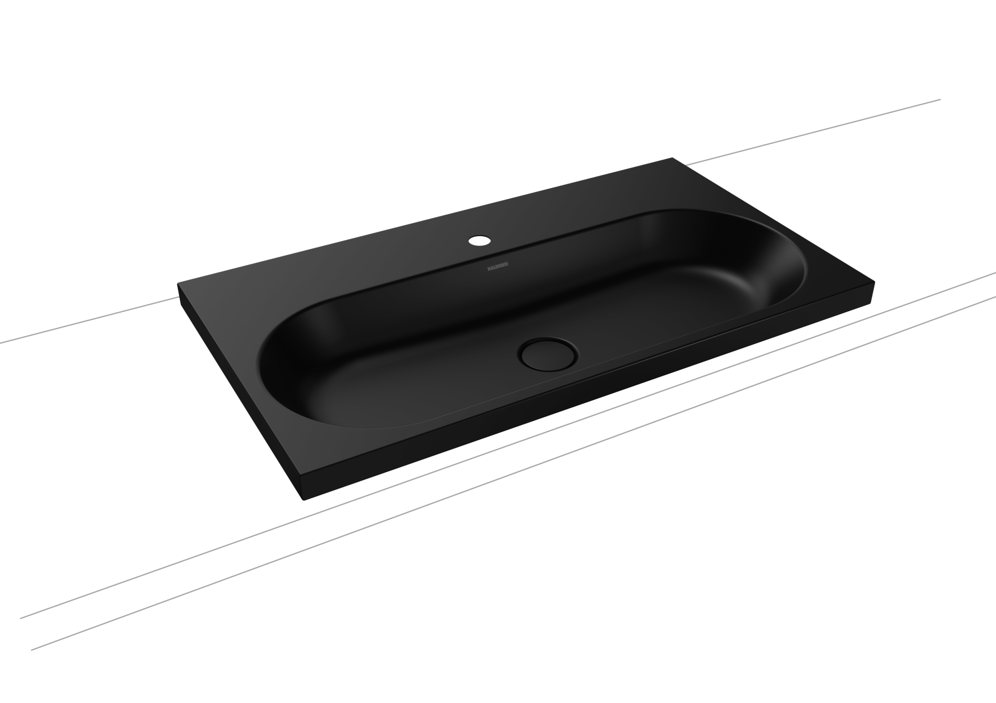 Умывальник KALDEWEI Сталь эмалированная 3056 294 черный матовый 100 30563319294
