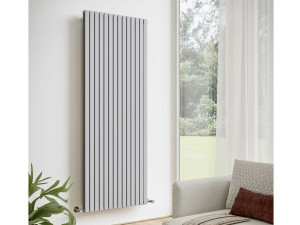 Стальной модульный вертикальный мебельный радиатор