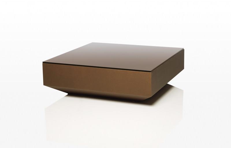 VONDOM Садовый столик низкий прямоугольный из полиэтилена Vela sun-id-1466258 - Вид №1