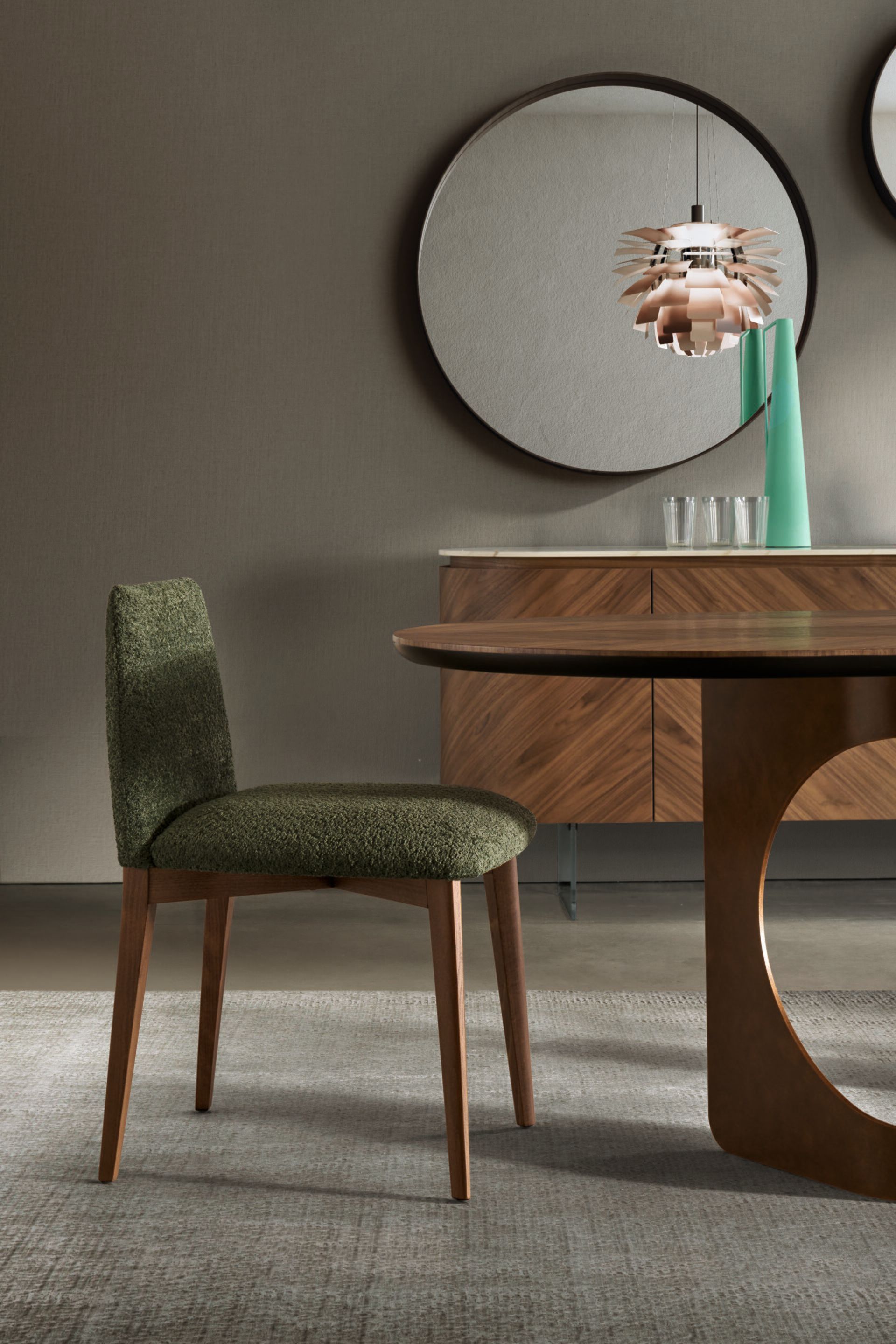 Мягкий стул из бука Modesign BARCELONA ARCH-00153166 - Вид №4