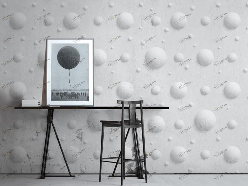 Mineheart Уникальные полосатые обои с эффектом 3d на флизелиновой бумаге  Wal/wb-184 