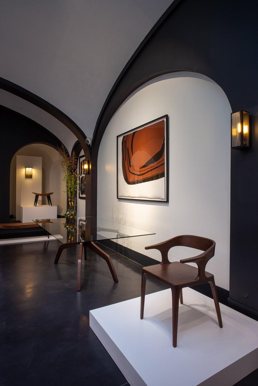 REDA AMALOU DESIGN Стул из орехового дерева sun-id-1479520 - Вид №3