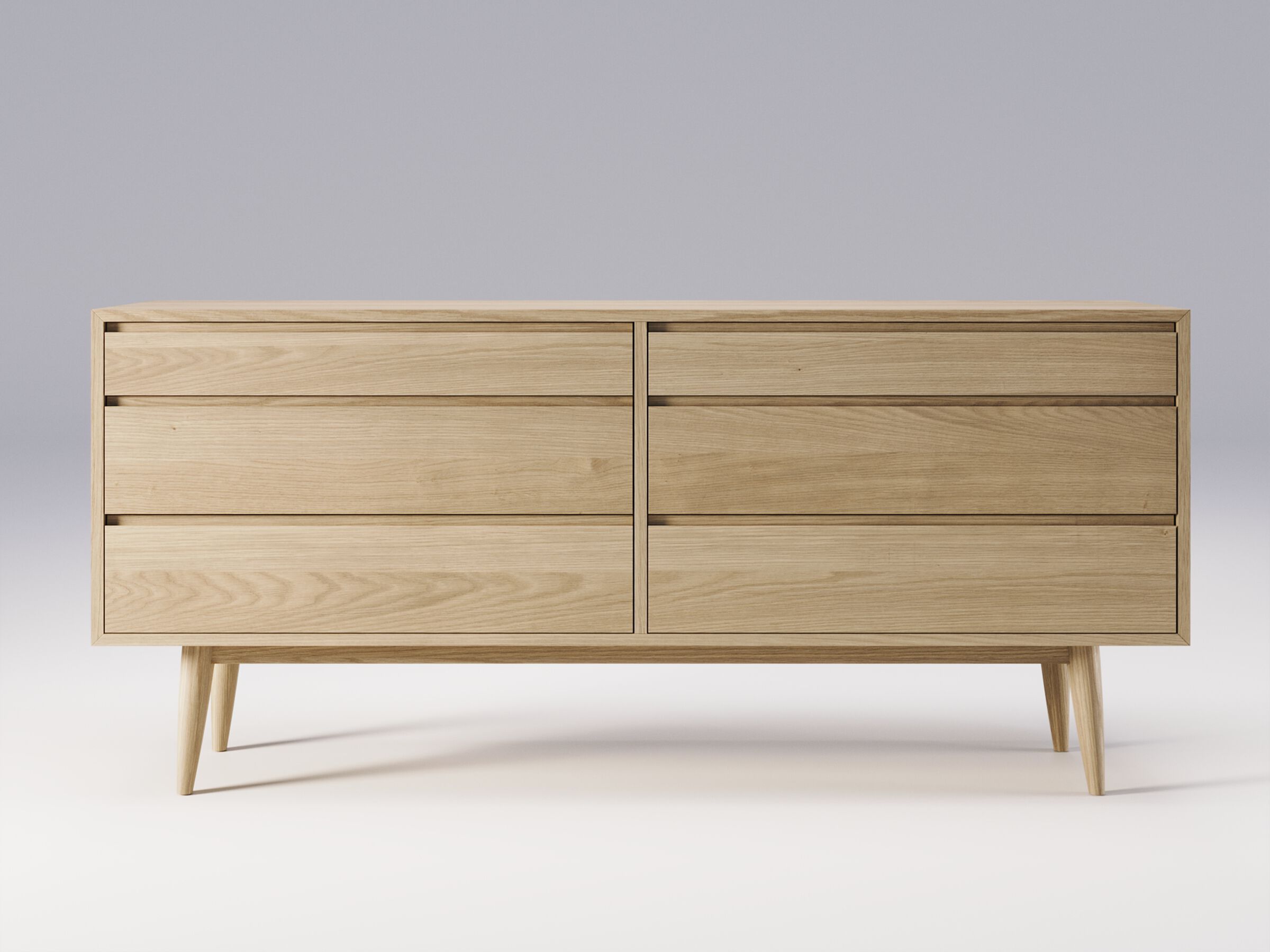 Комод из дуба Wewood DOUBLE ARCH-00103870 - Вид №1