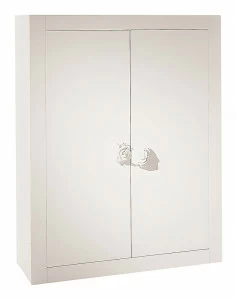 Шкаф двухдверный белый Nemui MINIME  010109 Белый