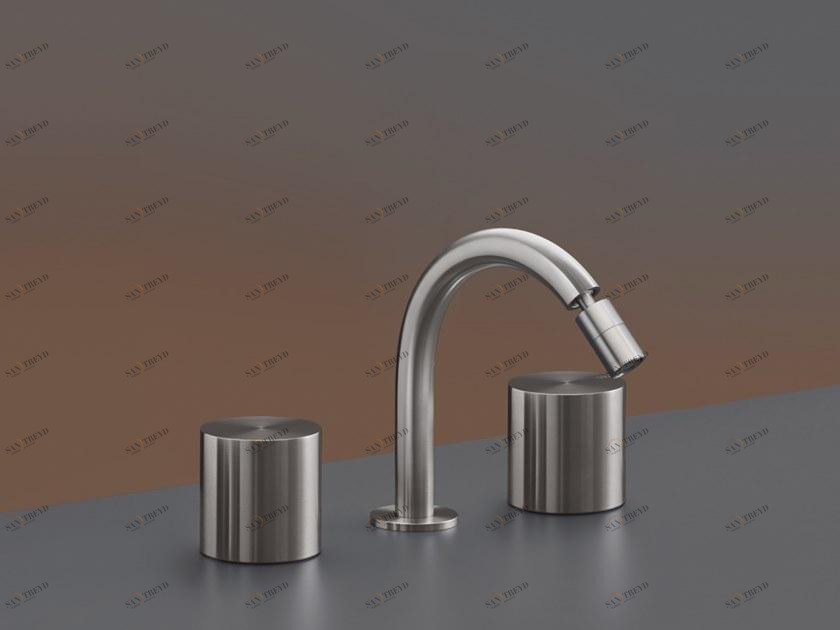 Ceadesign Смеситель на 3 отверстия с регулируемым изливом Opus Ops 16