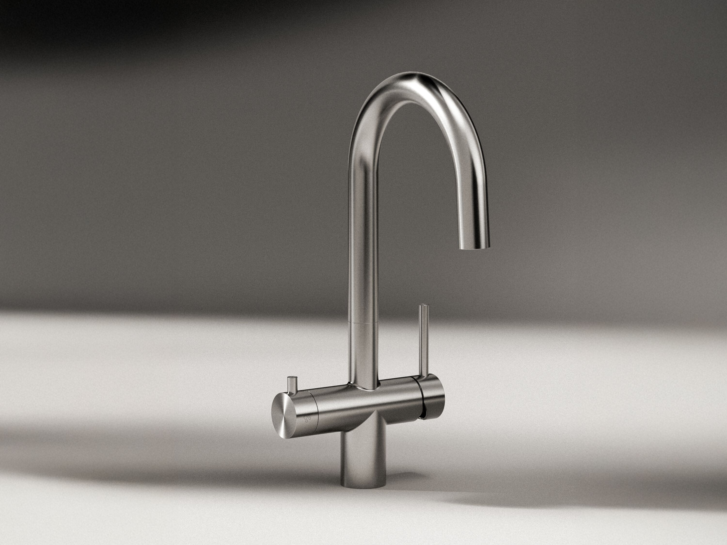 Смеситель для кухни с одной ручкой из нержавеющей стали IB чистый ARCH-00039658 - Вид №1