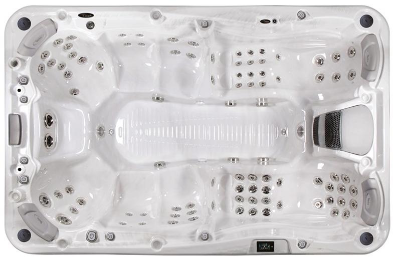 Gruppo Geromin Прямоугольный мини-бассейн с гидромассажем Peakline sun-id-1495531 - Вид №1