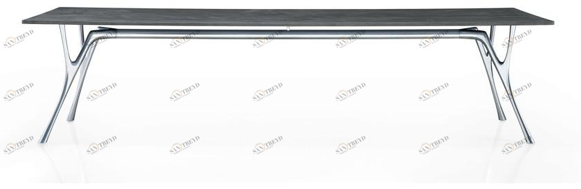 Caimi Brevetti Прямоугольный бетонный стол Pegaso sun-id-1367996