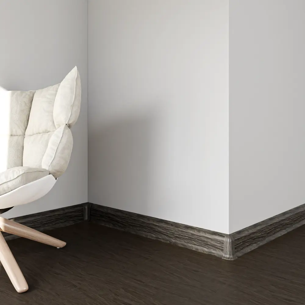 83410226 Плинтус напольный Artens ПВХ Дуб Орон 5.5 см 2.5 м STLM-0041058  - Вид №4