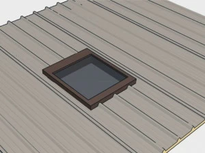 ISOPAN Мансардное окно с изоляционной панелью