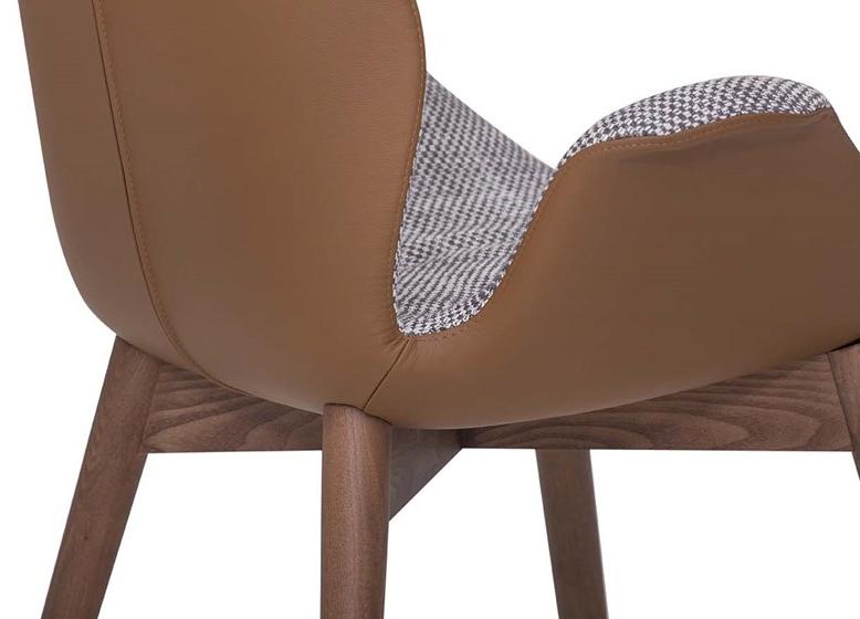 Tonin Casa Стул из ткани с подлокотниками Sorrento T7288 - Вид №2