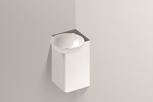 5245000110 Угловой умывальник, wp.insert5, белая, proshield, порошковая краска, белый Alape серия Insert