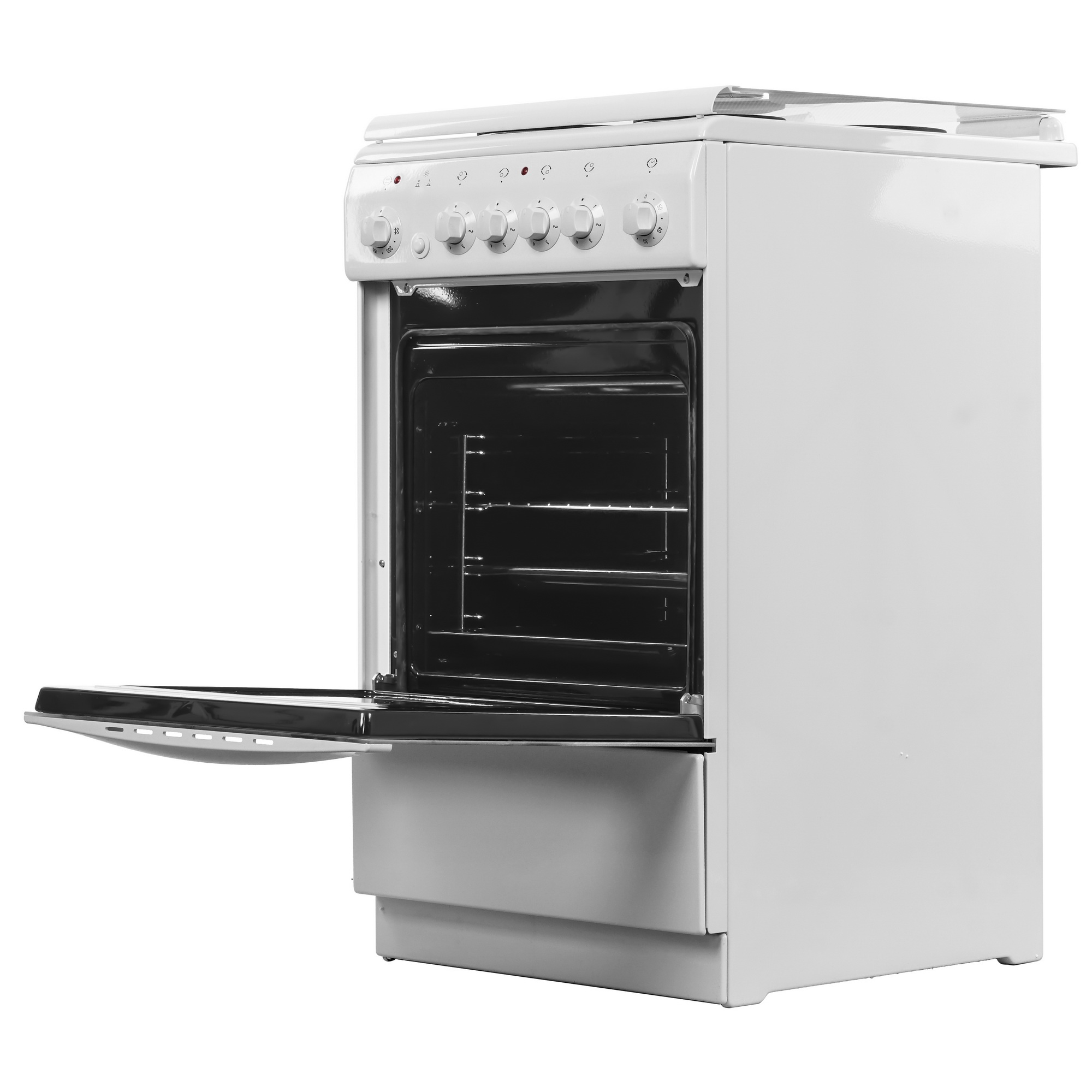 1185555 Электрическая плита De Luxe 506004.00Э (кр) белый STDN-0052632 - Вид №4