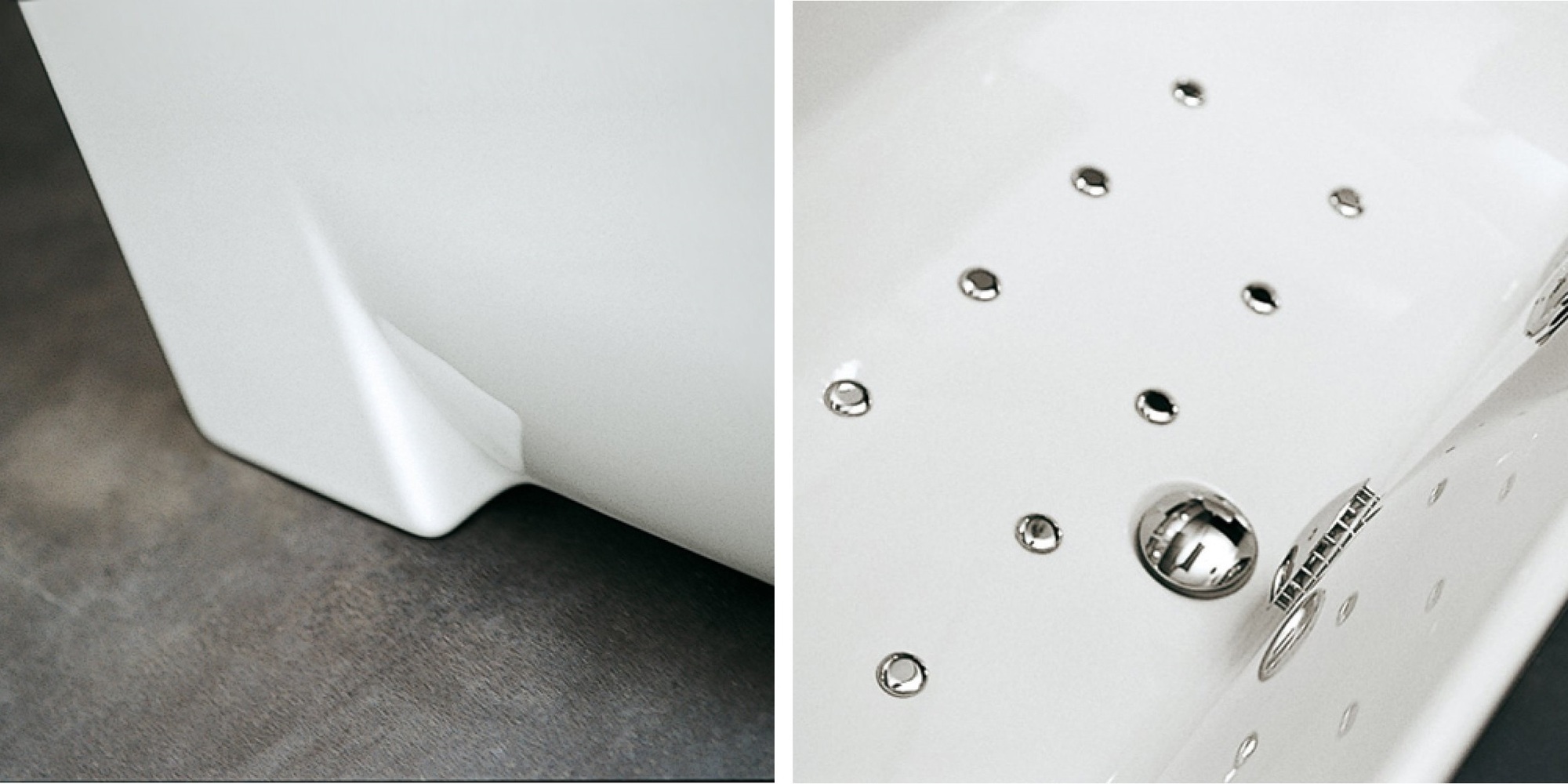 Ванна угловая с аэромассажем Kali 180 см Karolitalia BLUBLEUKALIBLUAIR180 - Вид №1