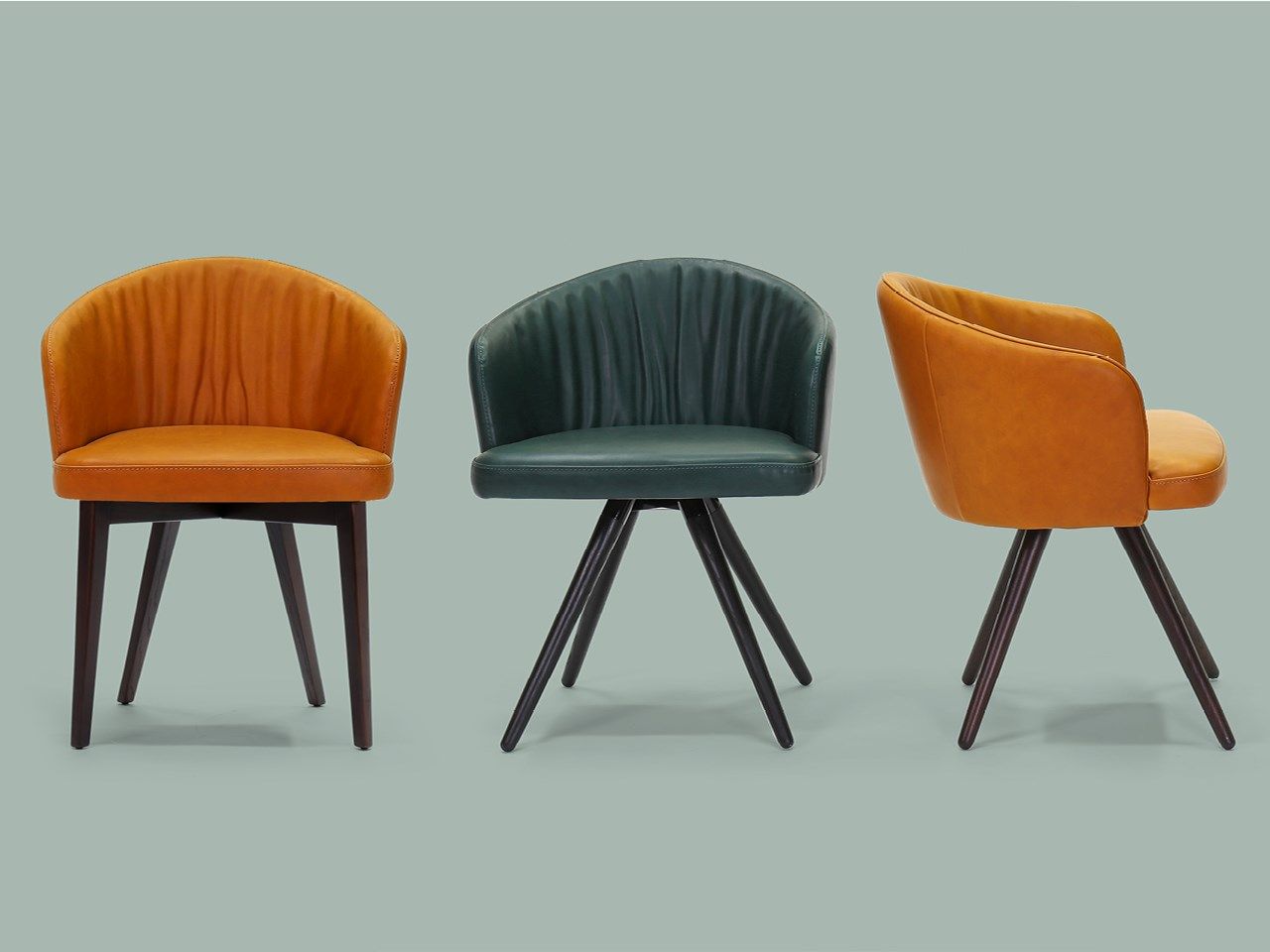 Кожаный мягкий стул Borzalino Joe ARCH-00107336 - Вид №3