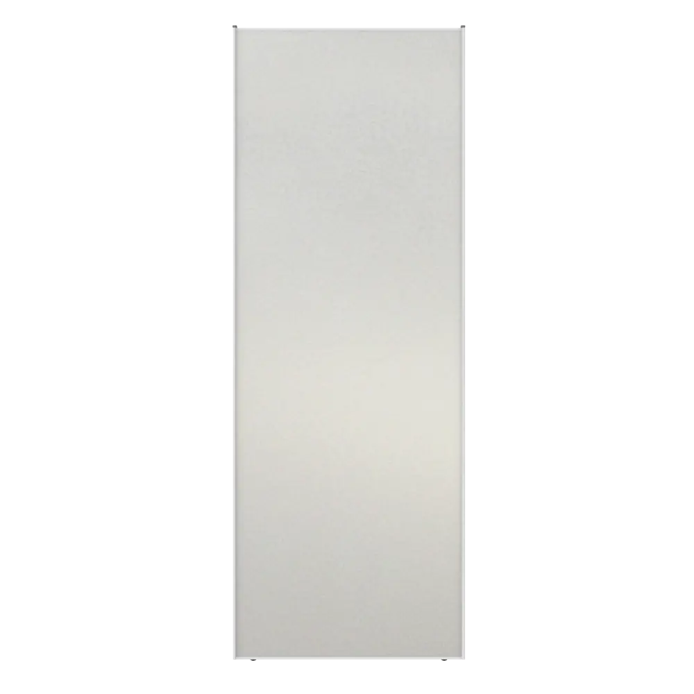 Дверь-купе KONSENSA 244.5x90.4 см с матовым зеркалом профиль белый узкий STLM-2187642 - Вид №1