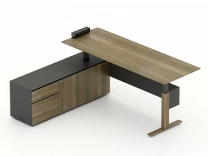 Tuna Ofis Письменный стол со встроенной полкой