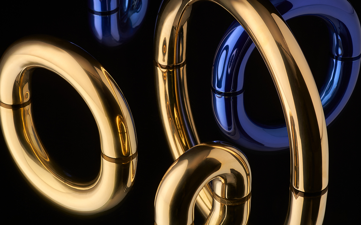 179008F1140 Толстая ручка, средняяd line Tom Dixon  - Вид №2