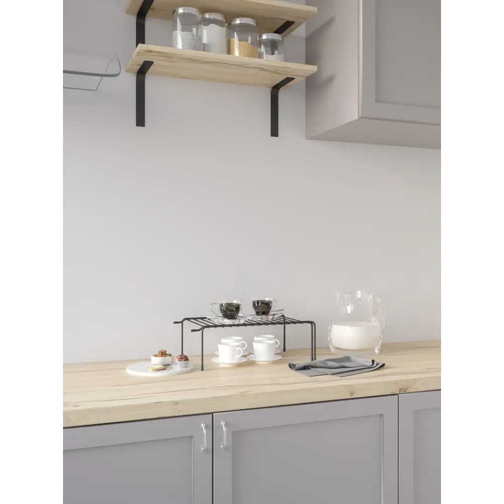 DELINIA Органайзер для полки 75×25 см - умное хранение на кухне 85432812 Вставка в полку STLM-0062753 - Вид №3