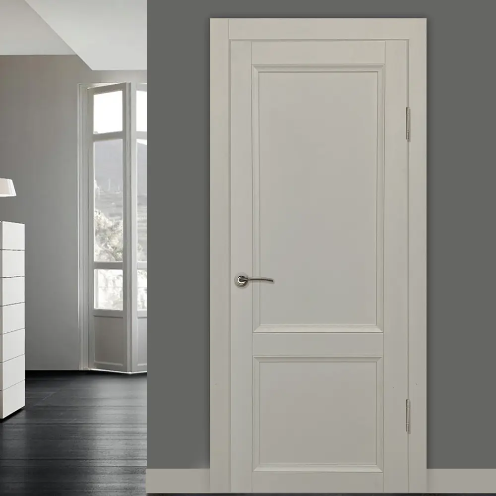 Комплект двери Рондо глухая 90x200 см Hardflex цвет серый жемчуг без доборов 89431194 STLM-2171831 МАРИО РИОЛИ  - Вид №1