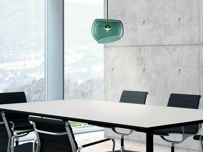 LICHT IM RAUM Светодиодная подвесная лампа из дутого стекла Glass moons 235pl100 235pl100-- - Вид №1