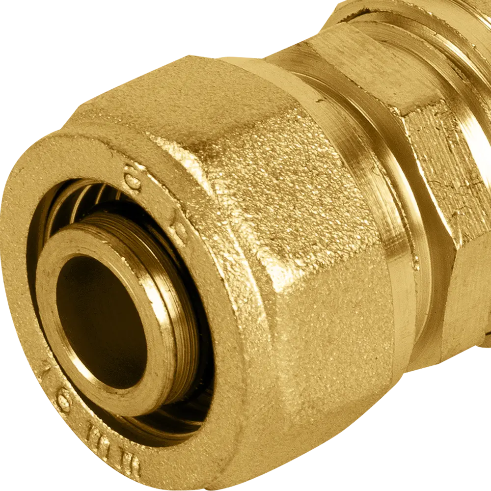 Прямой соединитель AQUABEAM 16 мм для систем отопления и водоснабжения 82275218 STLM-0023763 - Вид №1