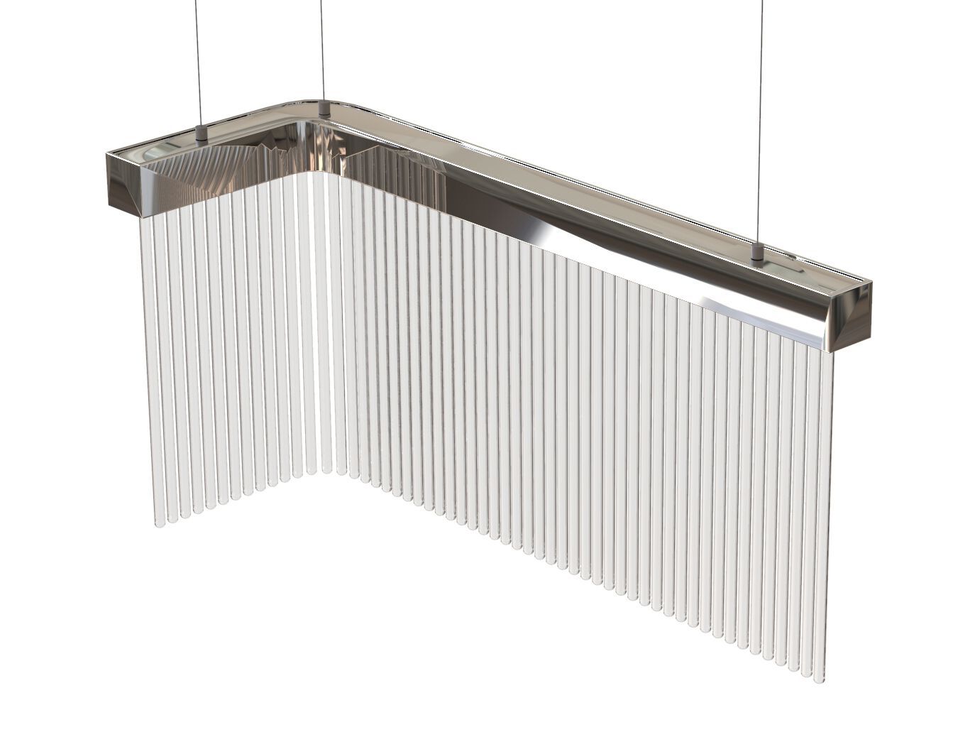 Стеклянный светодиодный подвесной светильник Bizzotto Italia Symphony – Infinity ARCH-00049038