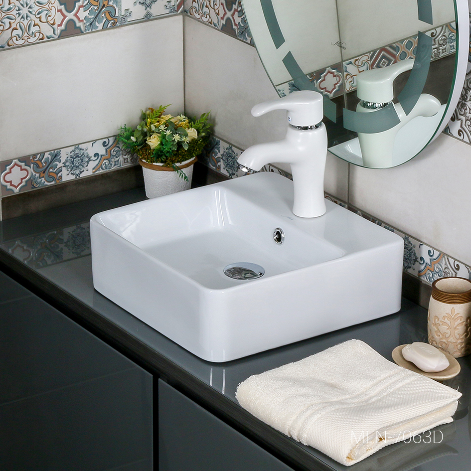 Накладная раковина melana mln-7063d 7063D-805 - Вид №3