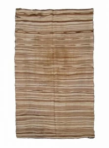 AFOLKI Ковер из шерсти в прямоугольную полоску Kilim Ta605be